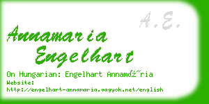 annamaria engelhart business card